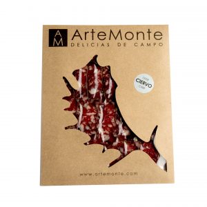 Salchichón de ciervo loncheado - Estuche embutido