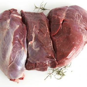 Pata de carne gamo sin hueso deshuesada