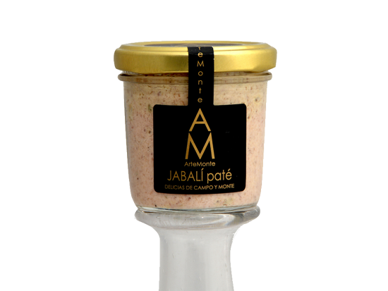 Paté de jabalí de monte